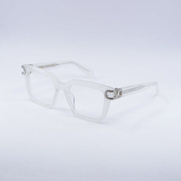 Valentino SIDE VLX-131D Eyeglasses Cloude Ivory 51mm Square Frame